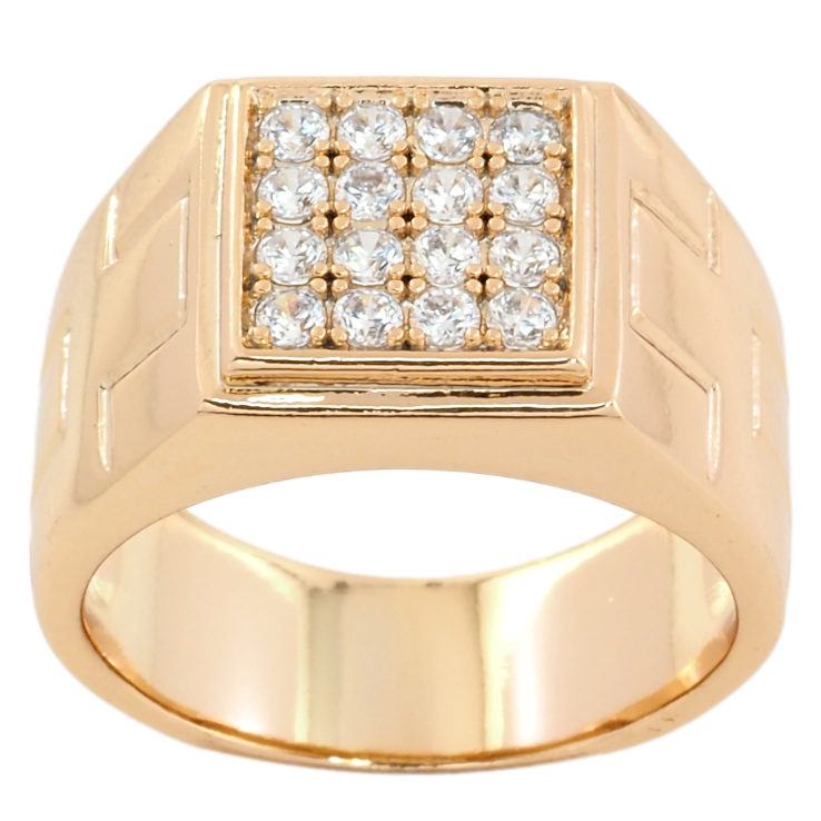 Перстень Xuping Позолота 18K Інкрустація цирконієм фото №13 Перстень Xuping Позолота 18K Інкрустація цирконієм фото №13