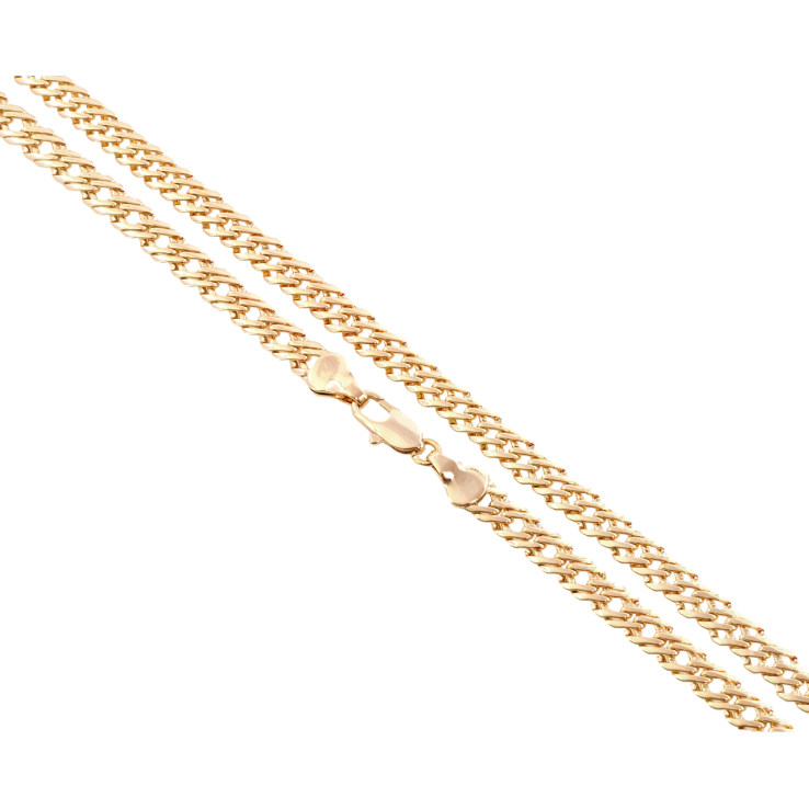 Ланцюжок Xuping Позолота 18K Плетіння Подвійний Ромб довжина 44см х 5мм фото №20