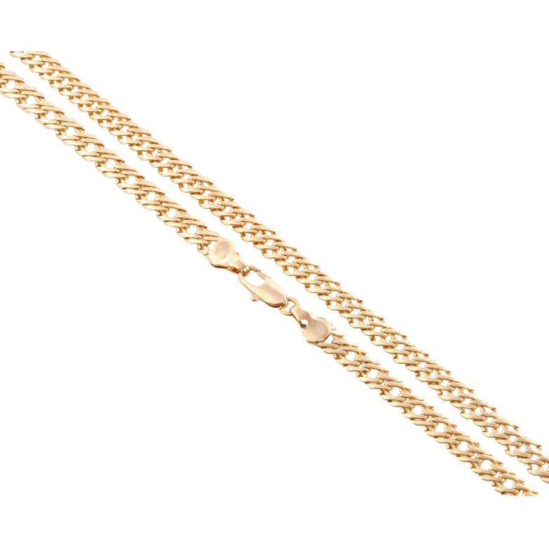 Ланцюжок Xuping Позолота 18K Плетіння Подвійний Ромб довжина 44см х 5мм фото №14