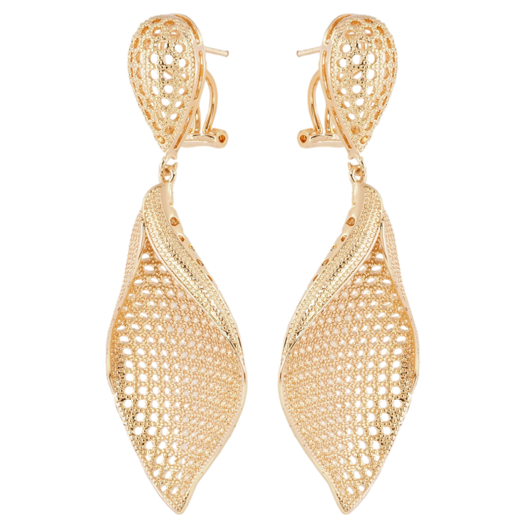 Сережки Xuping M&L Колір 18K італійський замок Декоративні підвіски фото №21 Сережки Xuping M&L Колір 18K італійський замок Декоративні підвіски фото №21