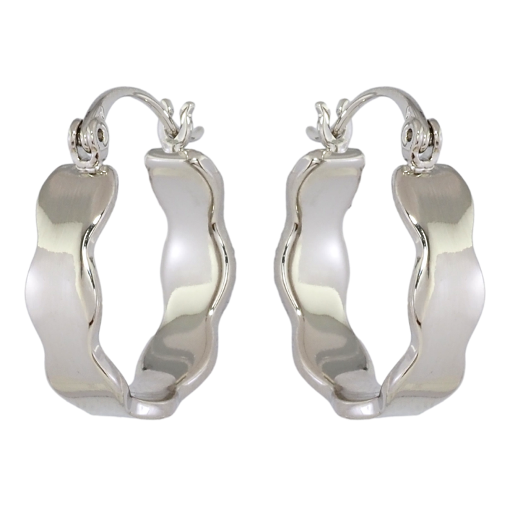 Серьги Xuping Родий замок-булавка Фигурные колечки фото №16