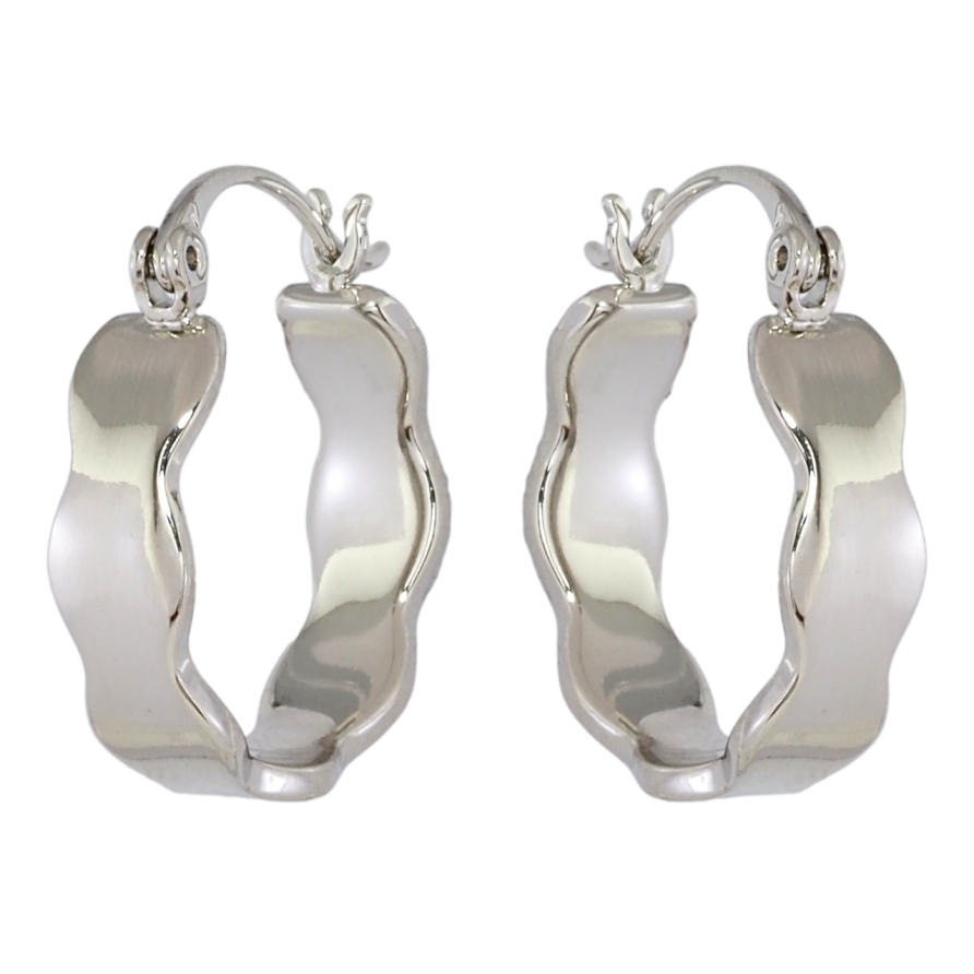 Серьги Xuping Родий замок-булавка Фигурные колечки фото №1