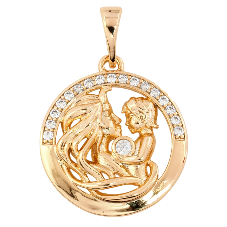 Кулон Xuping Позолота 18K Радість материнства для ланцюжка до 5мм фото №23 Кулон Xuping Позолота 18K Радість материнства для ланцюжка до 5мм фото №23