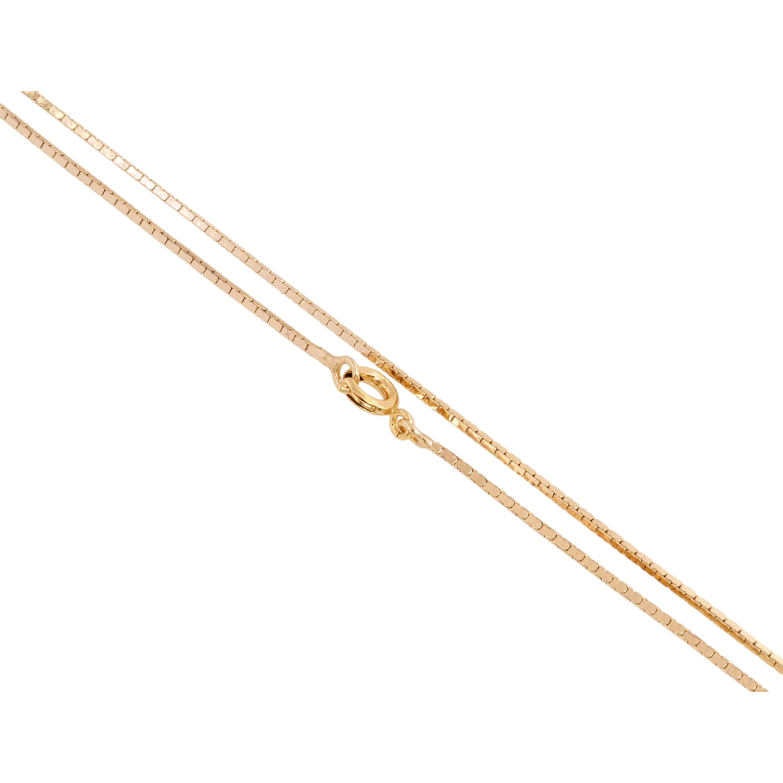 Цепочка Xuping Позолота 18K Плетение Фантазийное длина 45см х 1мм фото №16