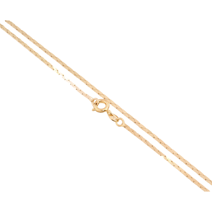 Ланцюжок Xuping Позолота 18K Плетіння Фантазійне довжина 45см х 1.5мм фото №8