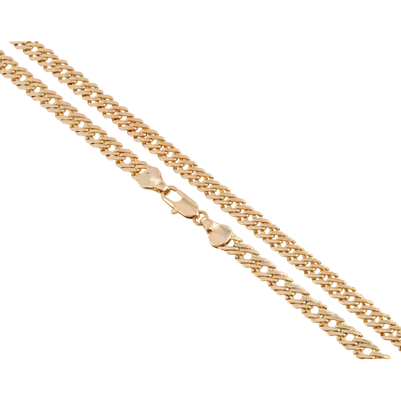 Ланцюжок Xuping Позолота 18K Плетіння Подвійний Ромб довжина 44см х 5мм фото №11