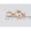 Сережки Xuping Позолота 18K підвіски на колечках Декоративні підвіски фото №2