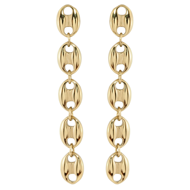 Серьги Xuping TTM Stainless Steel цвет 14K пусеты Декоративные подвески фото №1