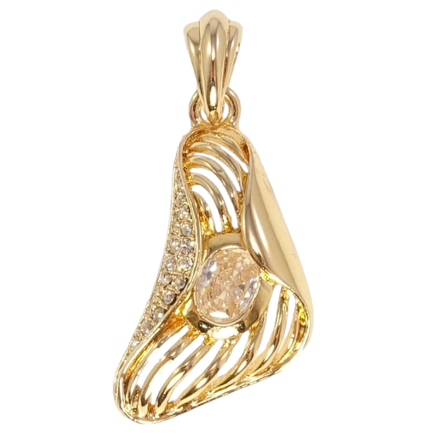 Кулон Fallon Позолота 18K Декоративная подвеска с кристаллами фото №1