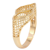 Кольцо Xuping Позолота 18K Декоративный резной узор фото №2