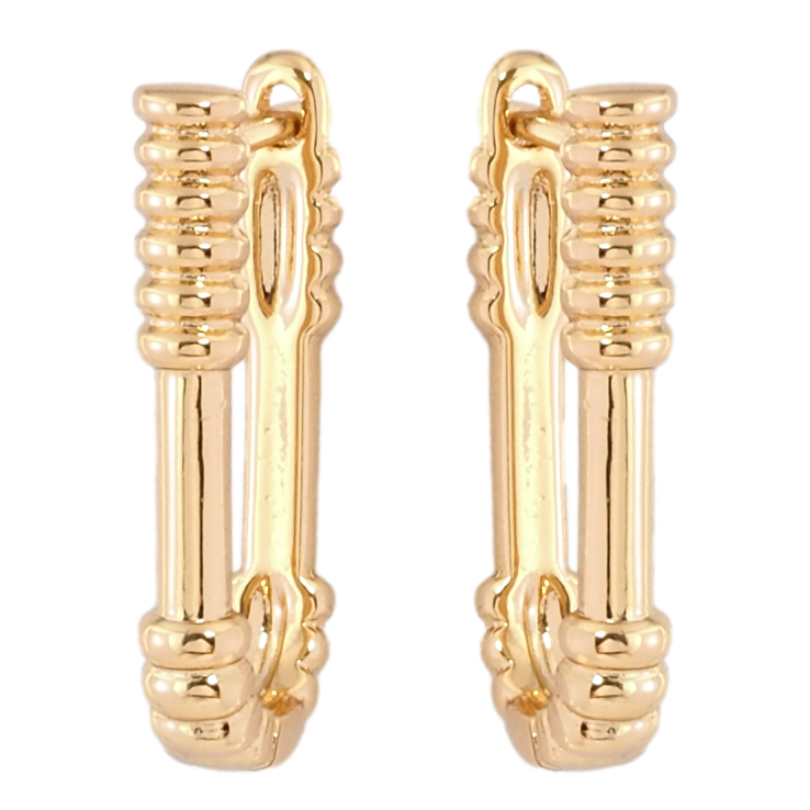 Серьги Xuping Позолота 18K английский замок Декоративный узор фото №17