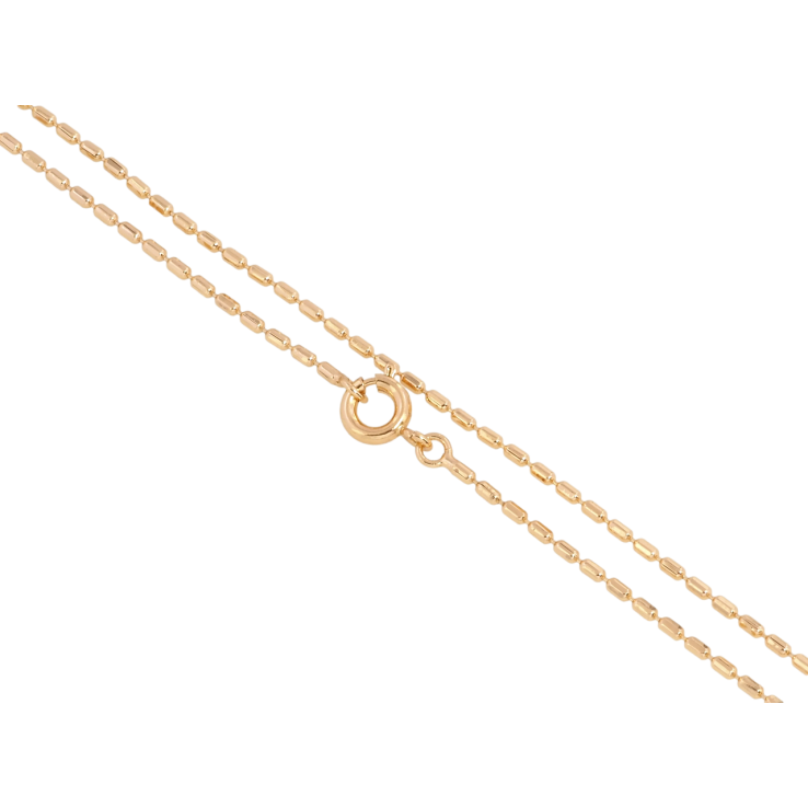 Ланцюжок Xuping Позолота 18K Плетіння Перлина довжина 49см х 1мм фото №16