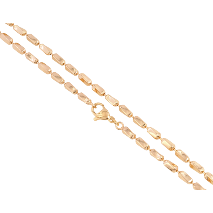 Ланцюжок Xuping Позолота 18K Плетіння Перлина довжина 50см х 3мм фото №8