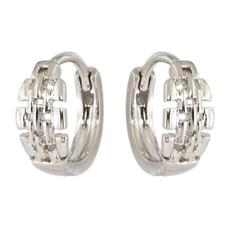 Серьги Xuping Родий колечки Декоративный орнамент фото №3