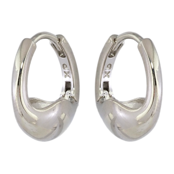 Серьги Xuping Родий колечки Фигурные фото №10