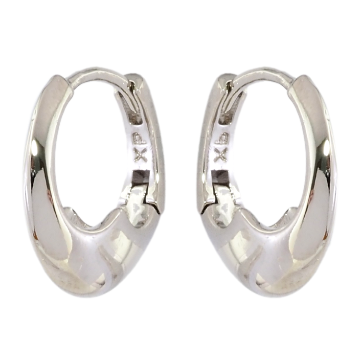 Серьги Xuping Родий колечки Декоративный узор фото №2