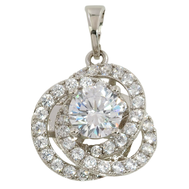 Кулон Xuping Родій Інкрустація цирконієм для ланцюжка до 5 мм фото №19