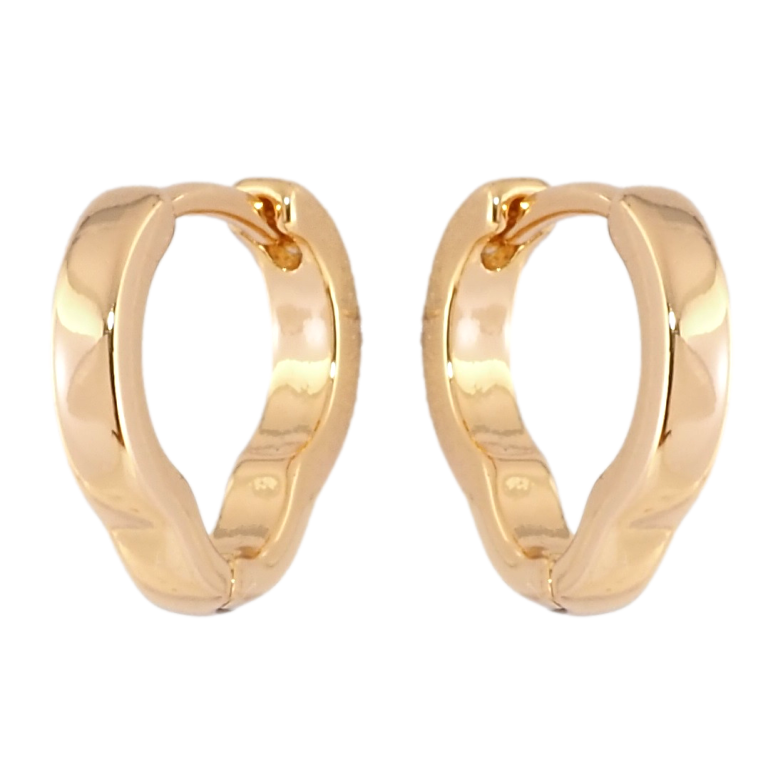 Серьги Xuping Позолота 18K колечки Фигурные фото №1