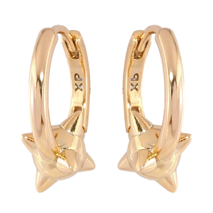 Серьги Xuping Позолота 18K колечки Декоративный узор фото №21