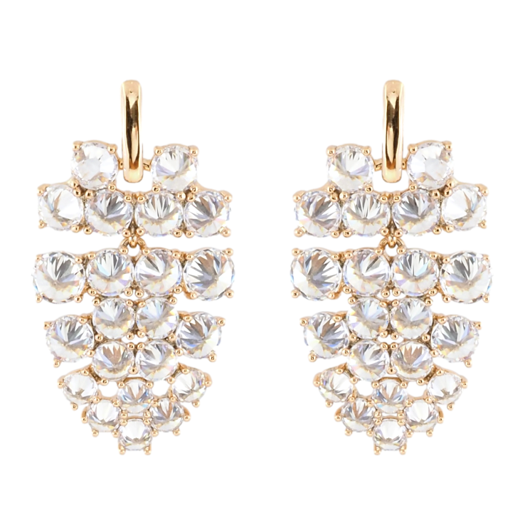 Серьги Xuping JEAN GOUJON Позолота 18K пусеты Подвески с инкрустацией фианитами фото №15 Серьги Xuping JEAN GOUJON Позолота 18K пусеты Подвески с инкрустацией фианитами фото №15