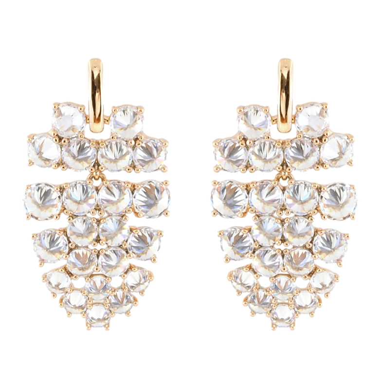 Серьги Xuping JEAN GOUJON Позолота 18K пусеты Подвески с инкрустацией фианитами фото №2 Серьги Xuping JEAN GOUJON Позолота 18K пусеты Подвески с инкрустацией фианитами фото №2