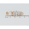 Серьги Xuping JEAN GOUJON Позолота 18K пусеты Подвески с инкрустацией фианитами фото №2 Серьги Xuping JEAN GOUJON Позолота 18K пусеты Подвески с инкрустацией фианитами фото №2