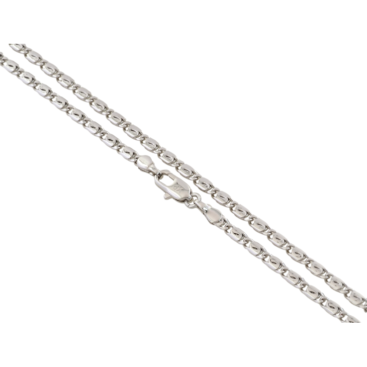 Ланцюжок Xuping Родій Плетіння Равлик довжина 45см х 3мм фото №4