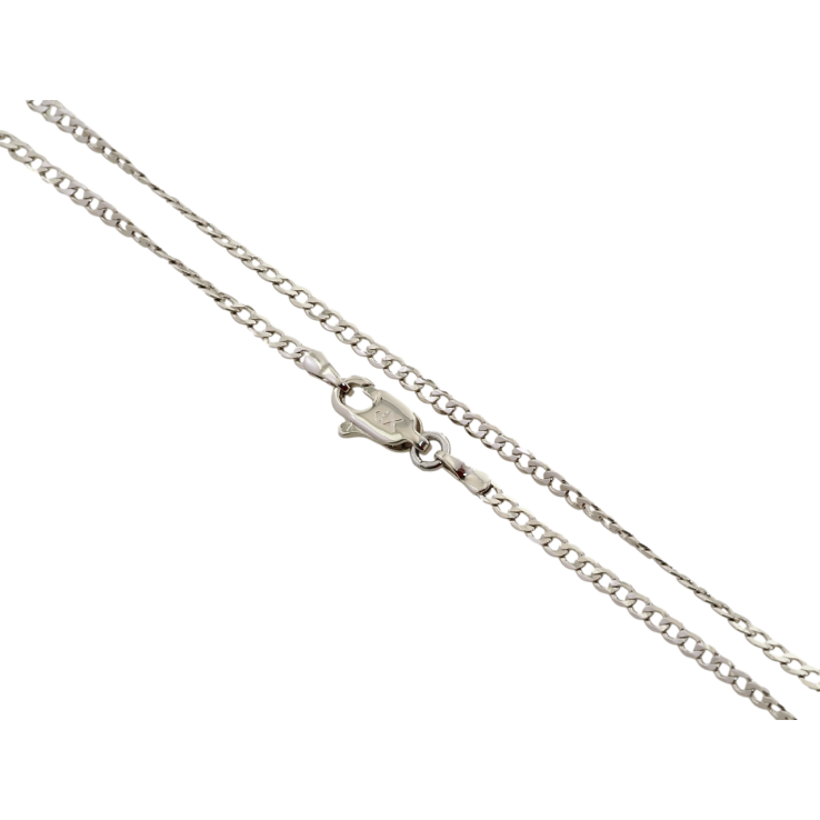 Ланцюжок Xuping Родій Плетіння Панцирне перекручене довжина 50см х 2мм фото №25 Ланцюжок Xuping Родій Плетіння Панцирне перекручене довжина 50см х 2мм фото №25