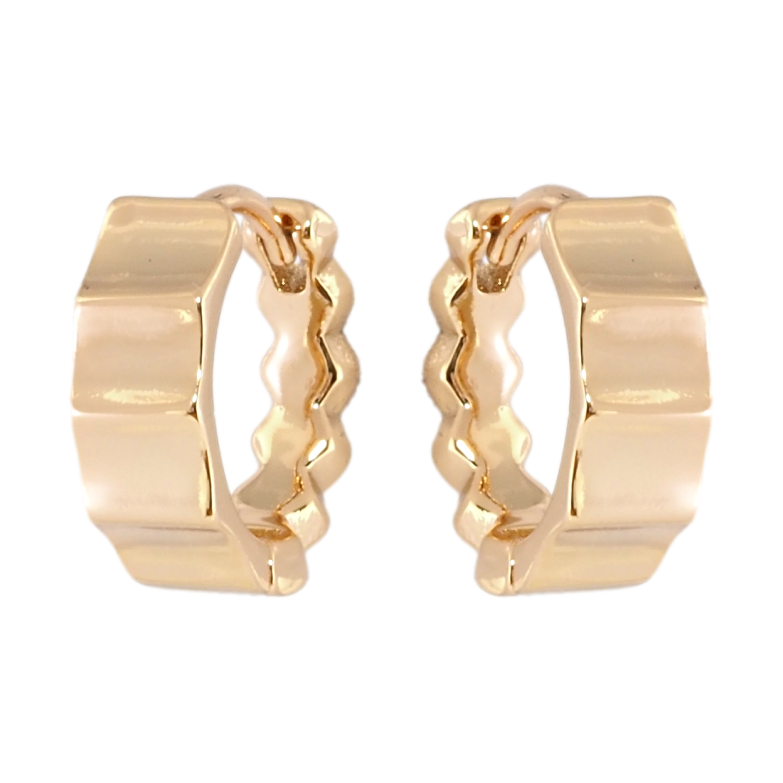 Сережки Xuping Позолота 18K колечка Фігурні фото №6