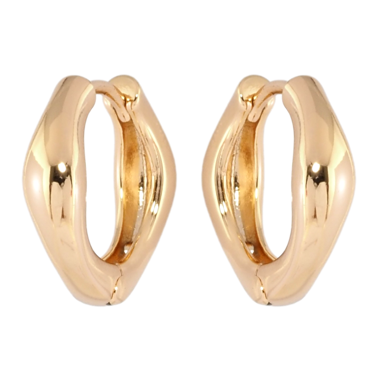 Серьги Xuping Позолота 18K колечки Фигурные фото №20