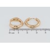 Серьги Xuping Позолота 18K колечки Фигурные фото №2