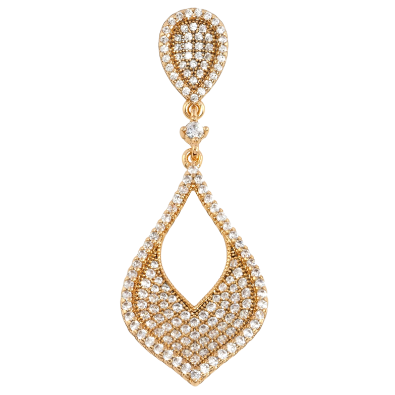 Кулон Xuping Позолота 18K Витончена підвіска з інкрустацією цирконієм для ланцюжка до 2мм фото №1