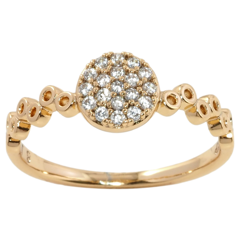 Кольцо Xuping Позолота 18K Декоративный узор с цирконием фото №24