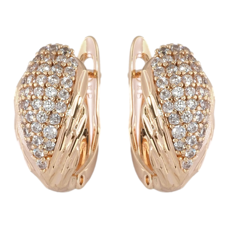 Серьги Xuping M&L Цвет 18K английский замок Инкрустация цирконием фото №19