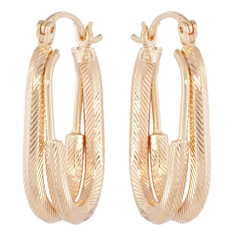 Сережки Xuping M&L Колір 18K замок-шпилька Декоративні фото №3