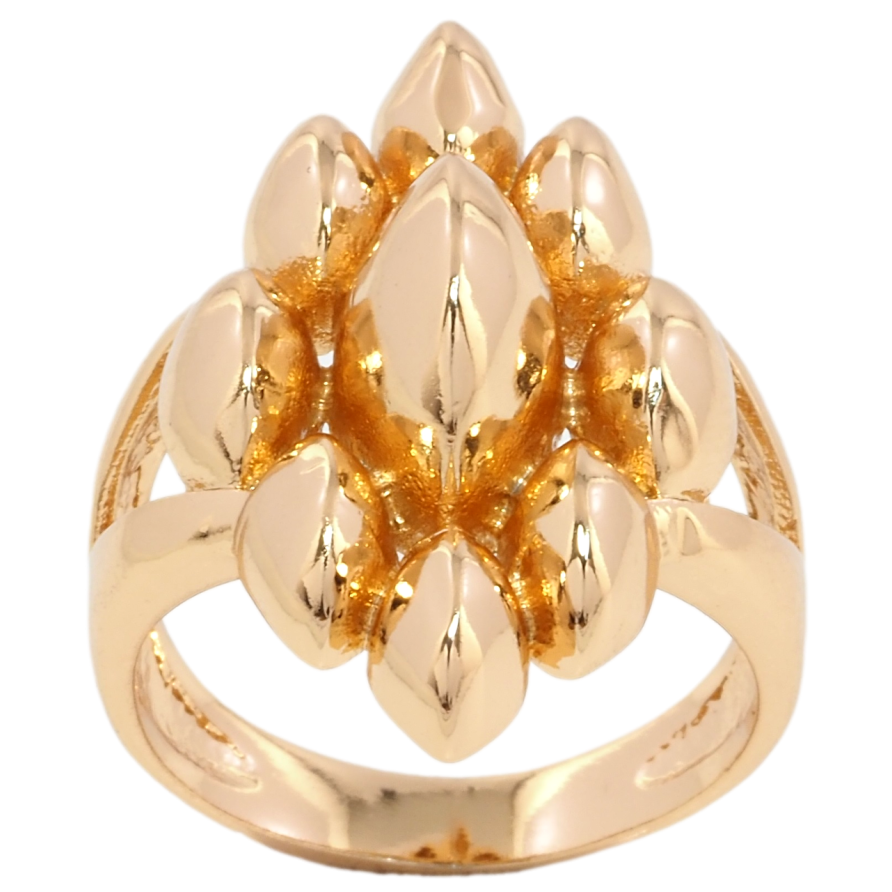 Кольцо Xuping Позолота 18K Декоративный узор фото №1