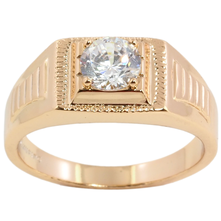 Перстень Xuping Позолота 18K Вставка фіаніт фото №22 Перстень Xuping Позолота 18K Вставка фіаніт фото №22