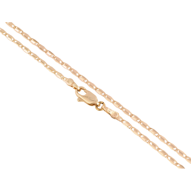 Ланцюжок Xuping Позолота 18K Плетіння Морський ланцюг довжина 45см х 2мм фото №18