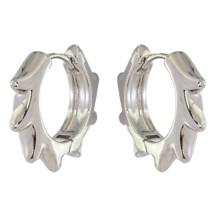 Серьги Xuping Родий колечки Декоративные фото №25