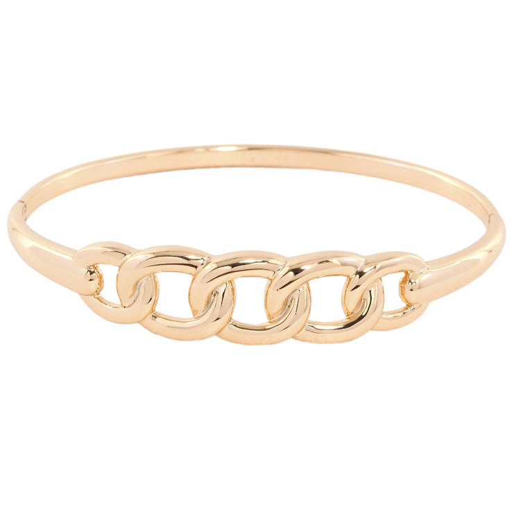 Браслет Xuping Позолота 18K Узор цепочка ø 6см фото №8