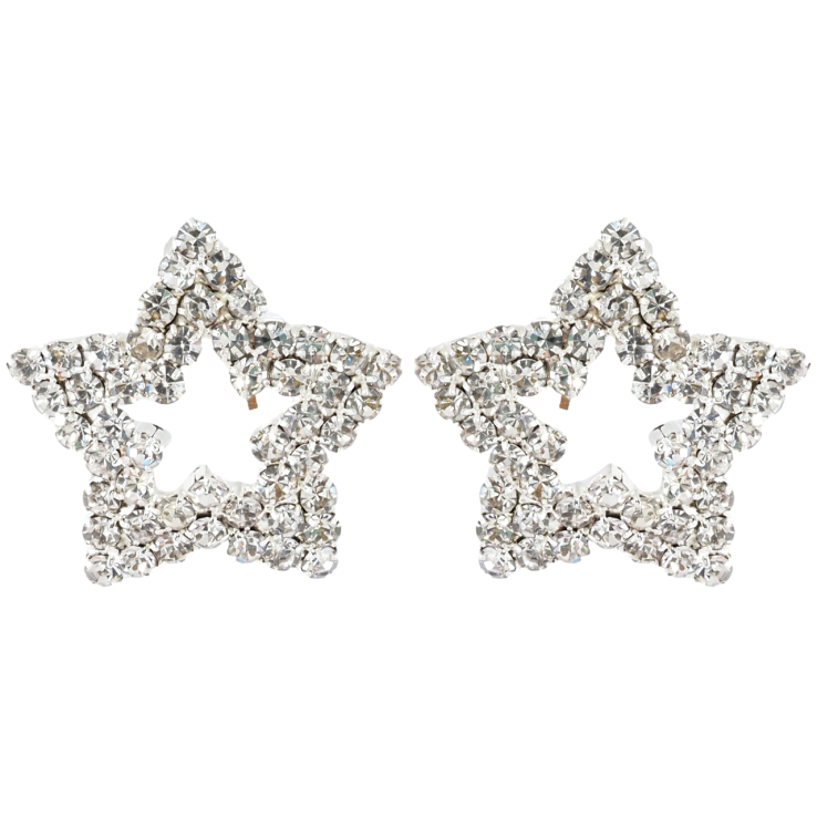 Серьги пусеты Звезды с инкрустацией стразами фото №17 Серьги пусеты Звезды с инкрустацией стразами фото №17