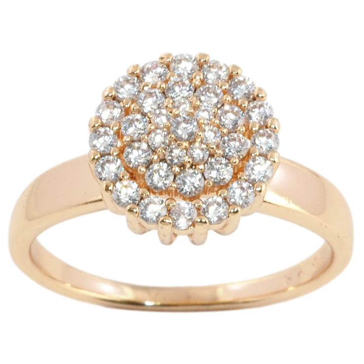 Кольцо Xuping M&L Цвет 18К Инкрустация цирконием фото №13