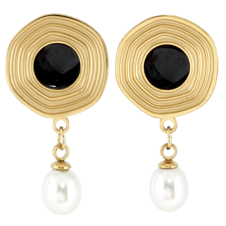 Серьги Xuping TTM Stainless Steel цвет 14K пусеты Декоративные подвески с жемчужинами фото №20