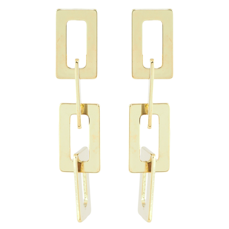 Серьги Xuping JEAN GOUJON Позолота 14K пусеты Декоративные подвески фото №1