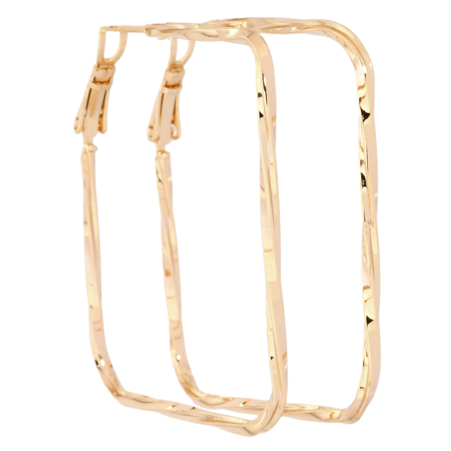 Серьги Xuping Позолота 18K итальянский замок Декоративные кольца фото №1