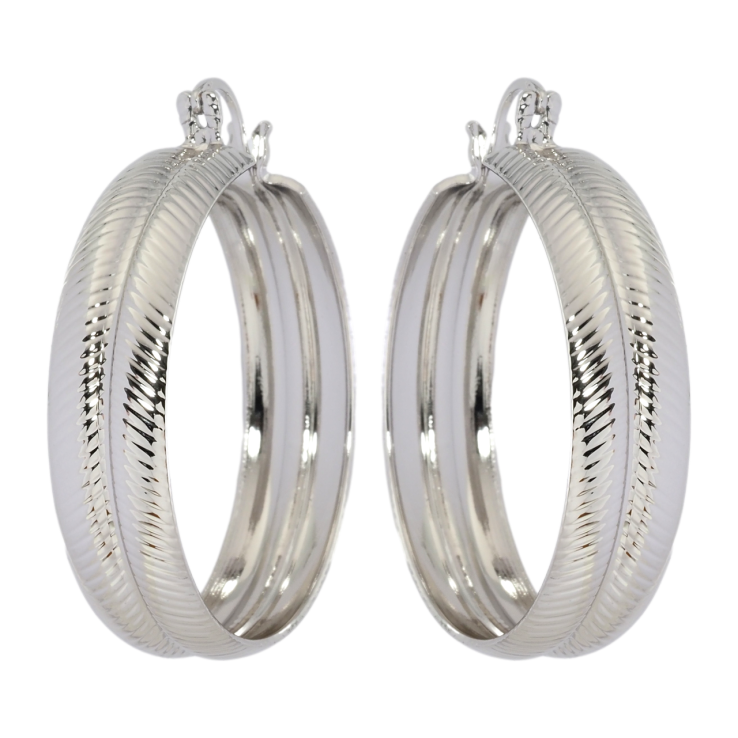 Сережки Xuping Родій кільця (конго) Декоративний візерунок ø 3.8см фото №23