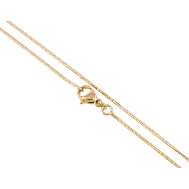 Ланцюжок Xuping Позолота 18K Плетіння Ювелірний шнур довжина 60см х 1мм фото №3