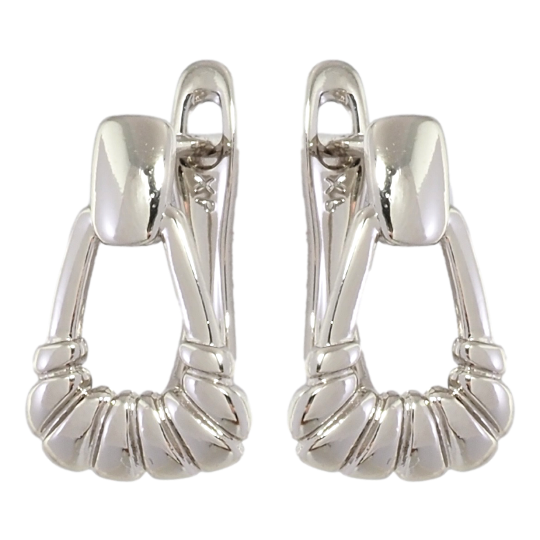 Сережки Xuping Родій англійський замок Декоративний візерунок фото №1