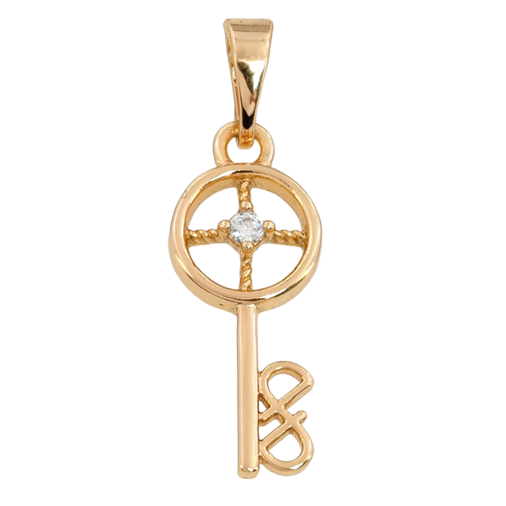 Кулон Xuping Позолота 18K Ключик для ланцюжка до 5мм фото №11