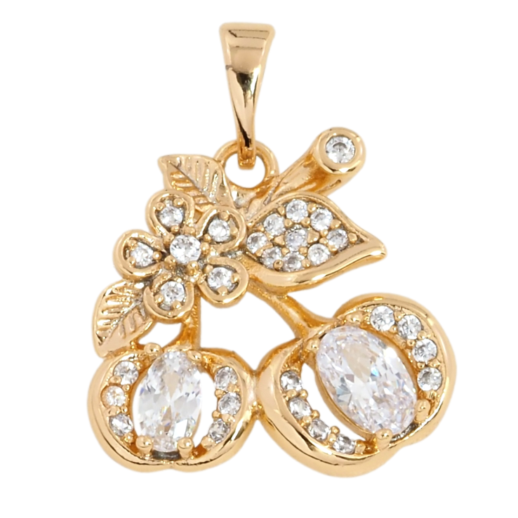 Кулон Xuping Позолота 18K Ягідки для ланцюжка до 5мм фото №14